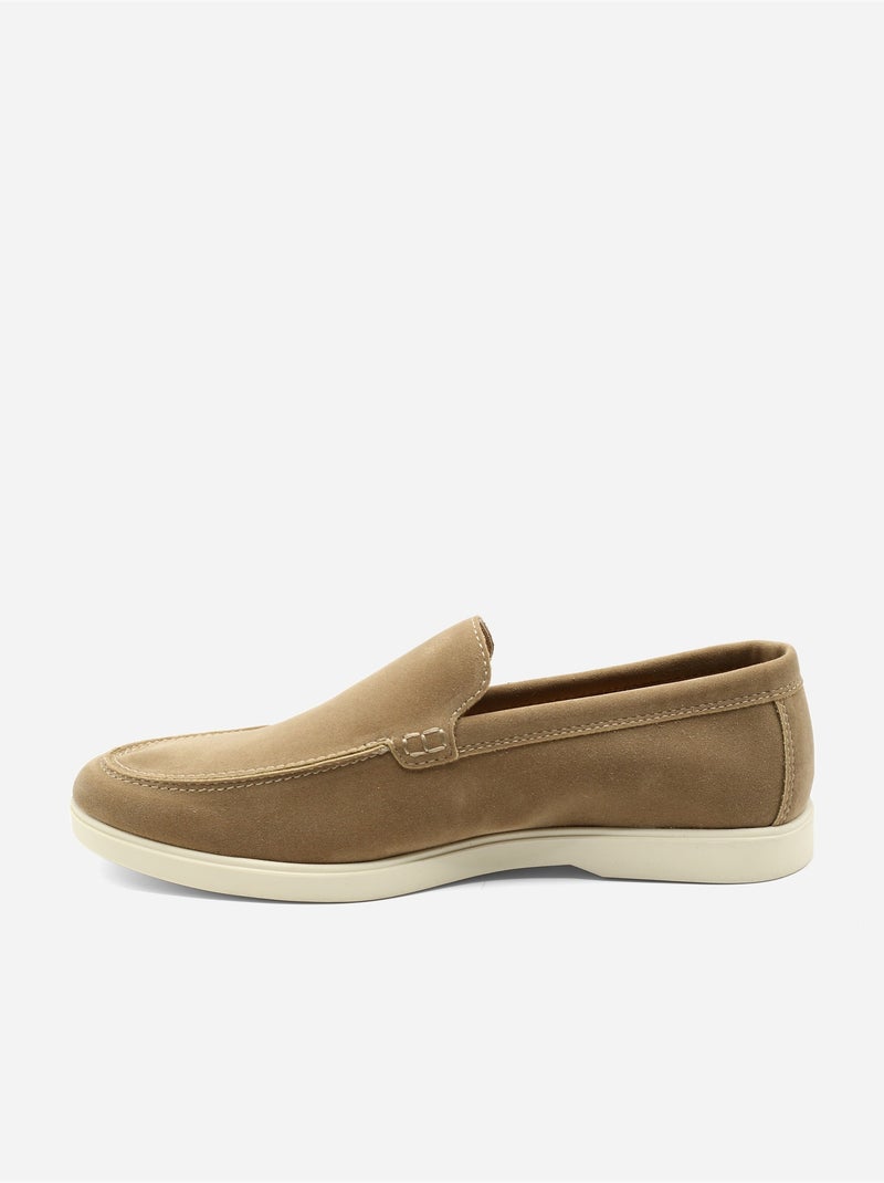 Mocasín para ponerse - Uomo Beige - Kiabi