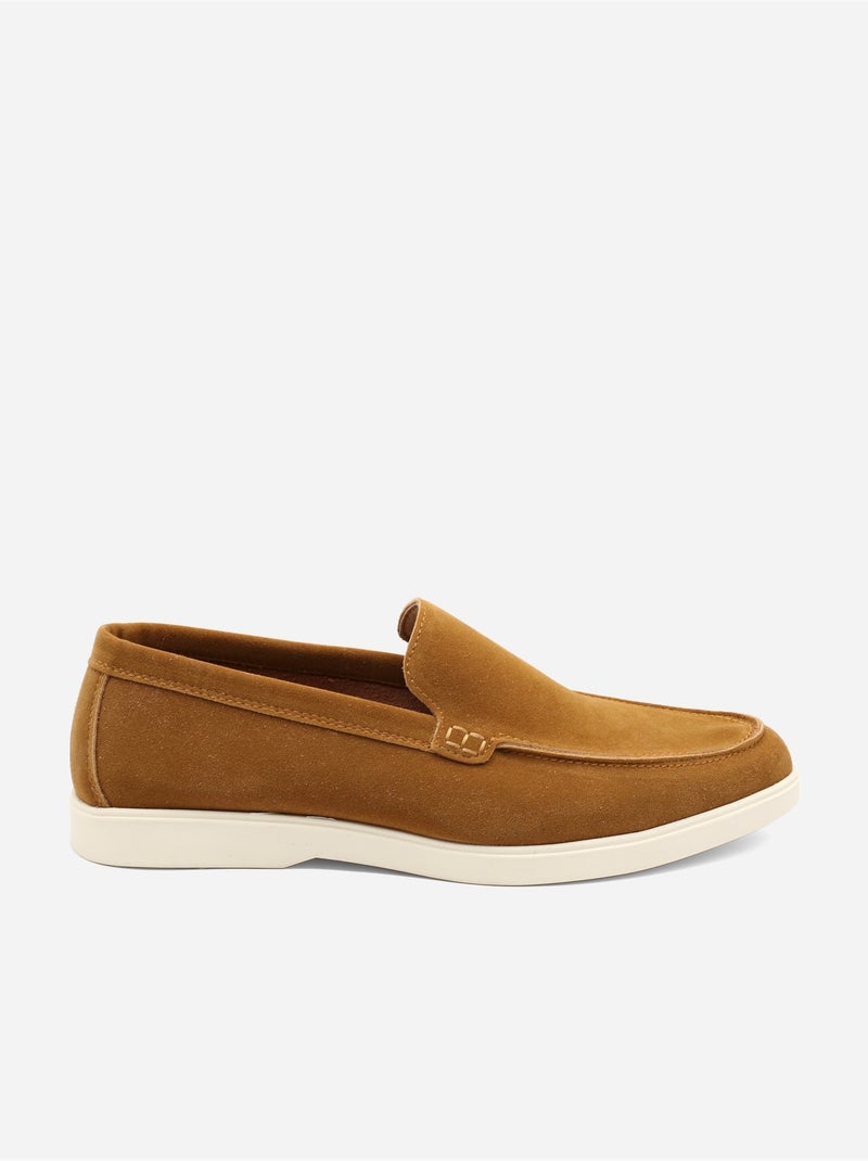 Mocasín para ponerse - Uomo Camel - Kiabi