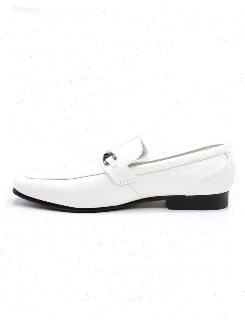 Mocasín sin cordones Kebello Blanco - Kiabi