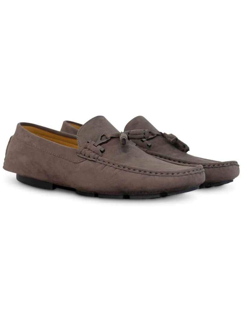 Mocasín sin cordones Kebello Gris - Kiabi