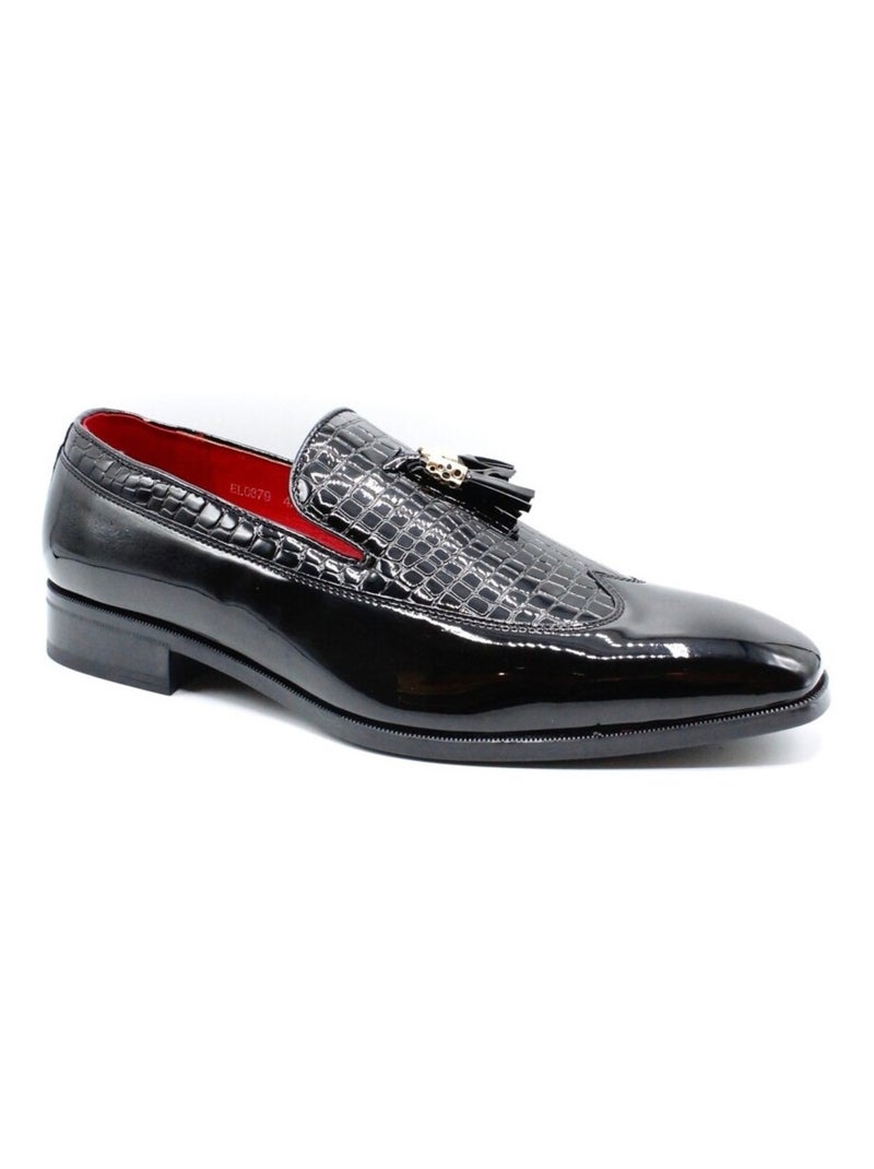 Mocasín sin cordones Kebello Negro Negro - Kiabi