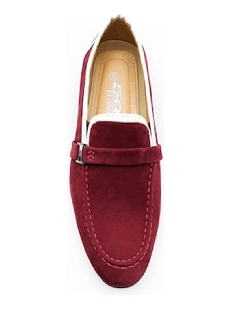 Mocasín sin cordones Kebello Rojo - Kiabi