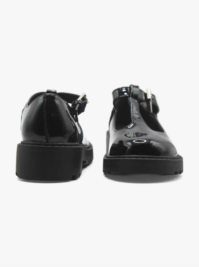 Mocasines abiertos Negro Negro - Kiabi