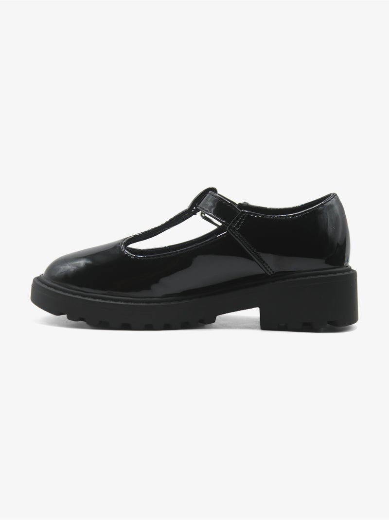 Mocasines abiertos Negro Negro - Kiabi