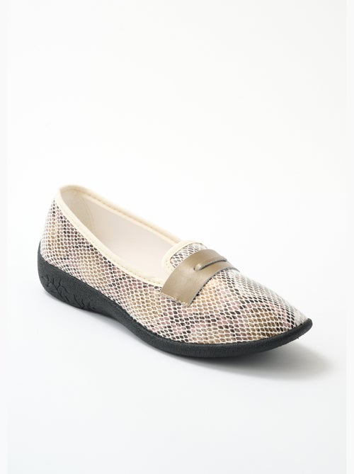 Mocasines anchos confort pies sensibles - afibel - Kiabi