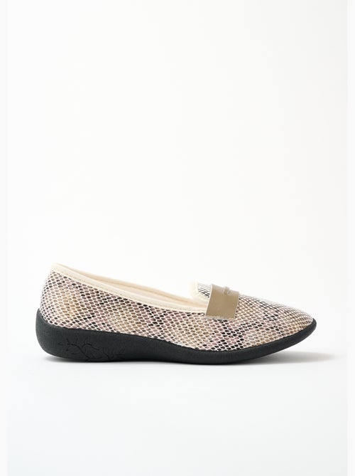 Mocasines anchos confort pies sensibles - afibel - Kiabi