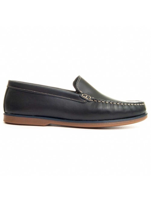 Mocasines Casual Cuero Purapiel - Kiabi