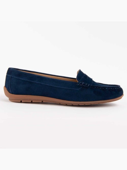 Mocasines Casual Cuero Purapiel - Kiabi