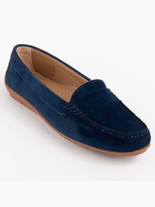 Mocasines Casual Cuero Purapiel - Kiabi