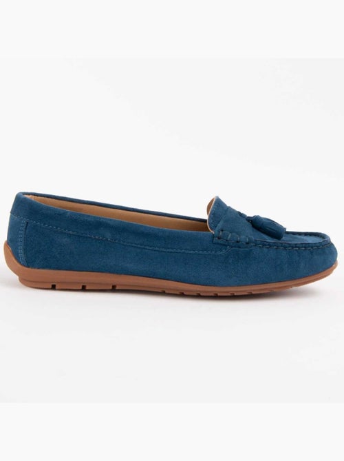 Mocasines Casual Cuero Purapiel - Kiabi