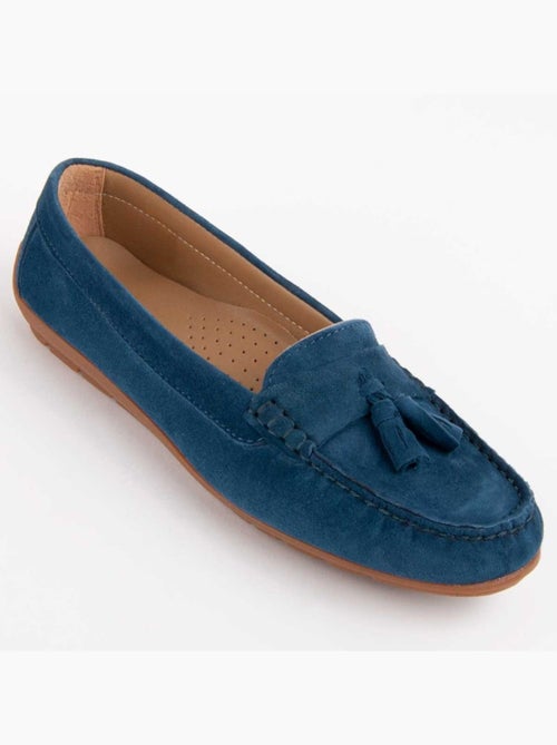 Mocasines Casual Cuero Purapiel - Kiabi