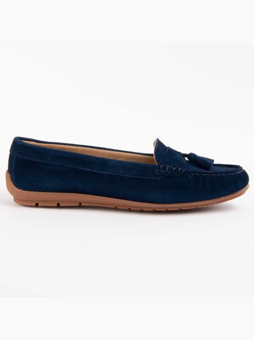Mocasines Casual Cuero Purapiel - Kiabi