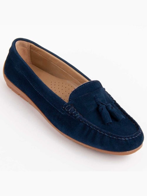 Mocasines Casual Cuero Purapiel - Kiabi