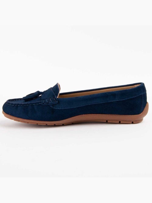 Mocasines Casual Cuero Purapiel - Kiabi