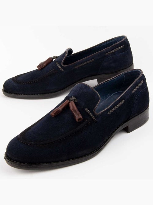 Mocasines Casual Cuero Purapiel - Kiabi