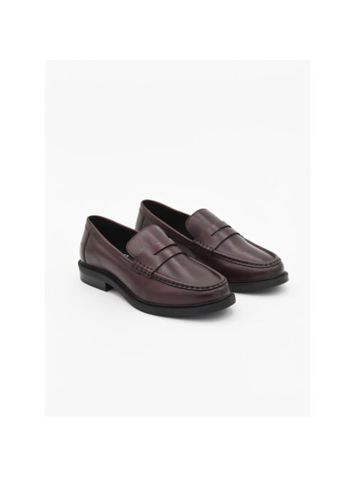 Mocasines Casual Cuero Purapiel - Kiabi