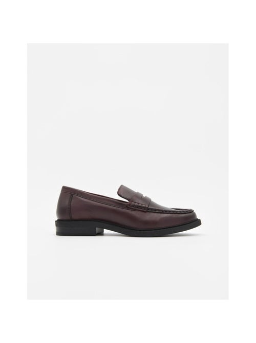 Mocasines Casual Cuero Purapiel - Kiabi