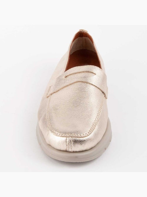 Mocasines Casual Cuero Purapiel - Kiabi