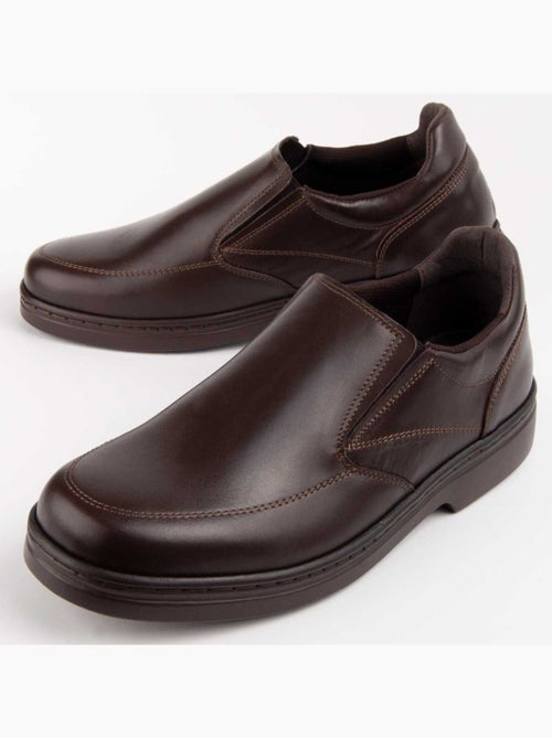 Mocasines Casual Cuero Purapiel - Kiabi