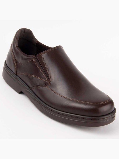 Mocasines Casual Cuero Purapiel - Kiabi