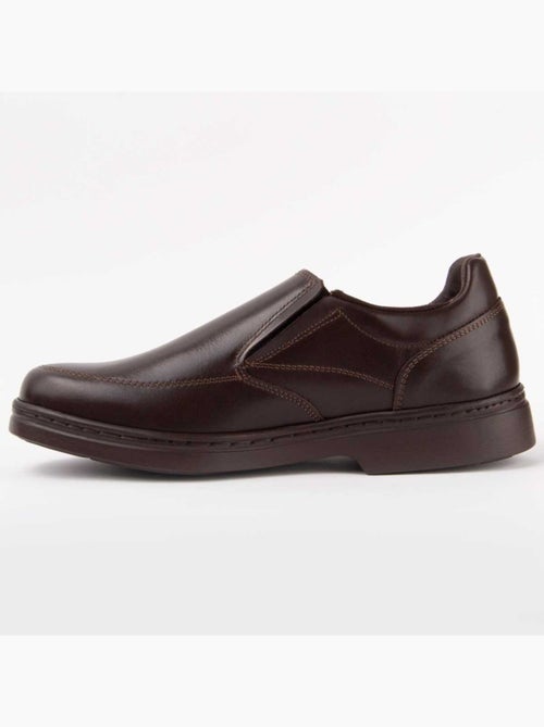 Mocasines Casual Cuero Purapiel - Kiabi