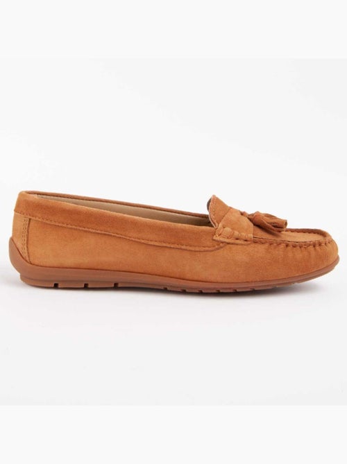 Mocasines Casual Cuero Purapiel - Kiabi