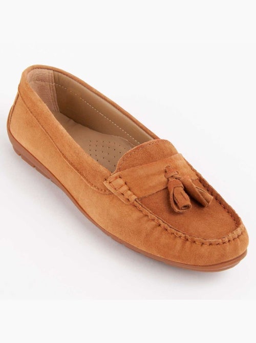 Mocasines Casual Cuero Purapiel - Kiabi