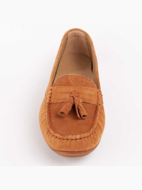 Mocasines Casual Cuero Purapiel - Kiabi