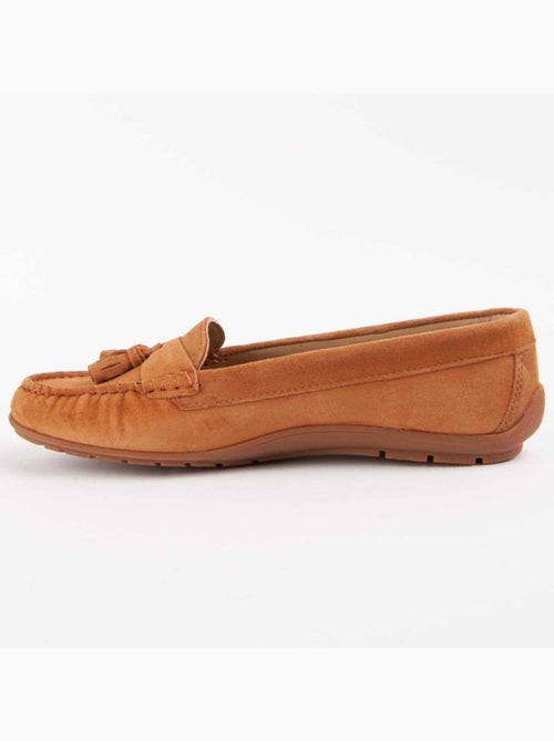 Mocasines Casual Cuero Purapiel - Kiabi