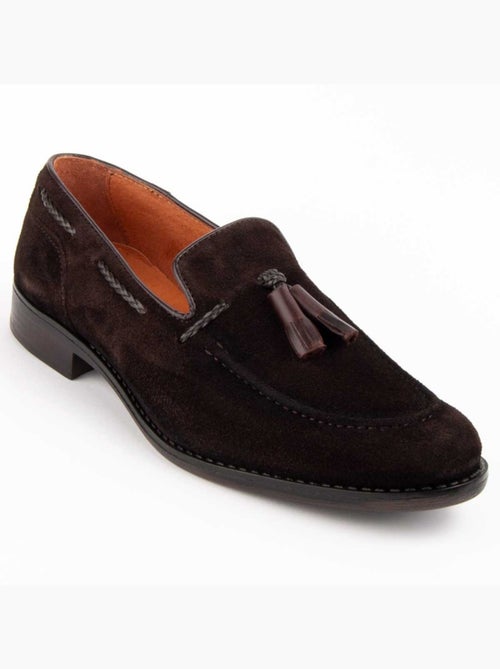Mocasines Casual Cuero Purapiel - Kiabi