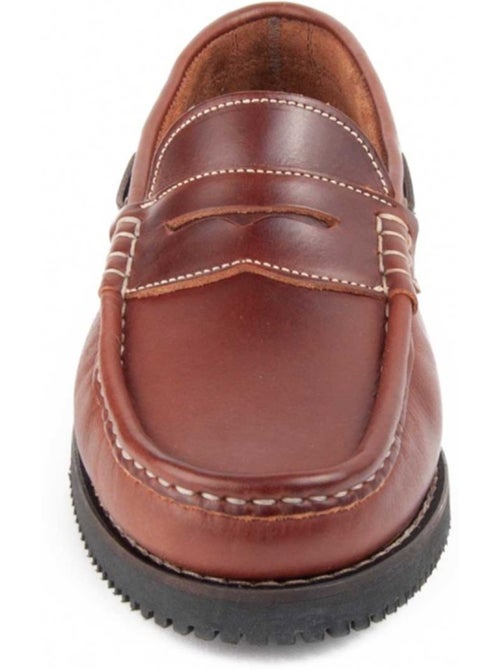 Mocasines Casual Cuero Purapiel - Kiabi