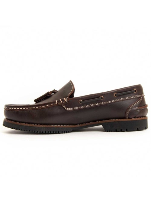Mocasines Casual Cuero Purapiel - Kiabi