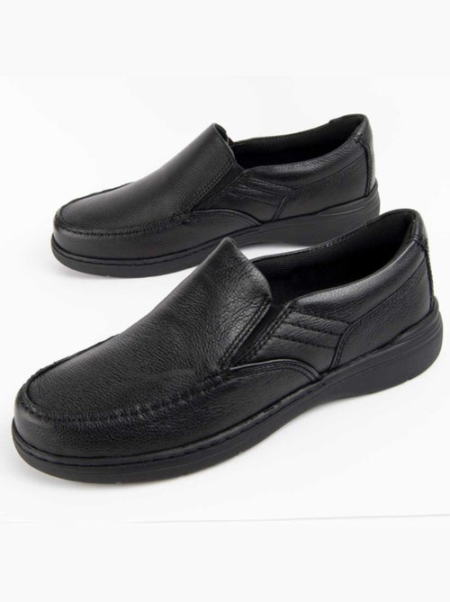 Mocasines Casual Cuero Purapiel - Kiabi