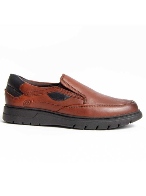 Mocasines Casual Cuero Purapiel - Kiabi