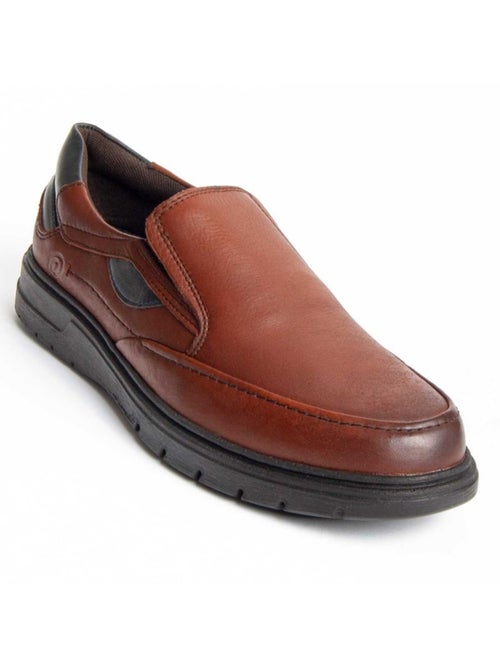 Mocasines Casual Cuero Purapiel - Kiabi