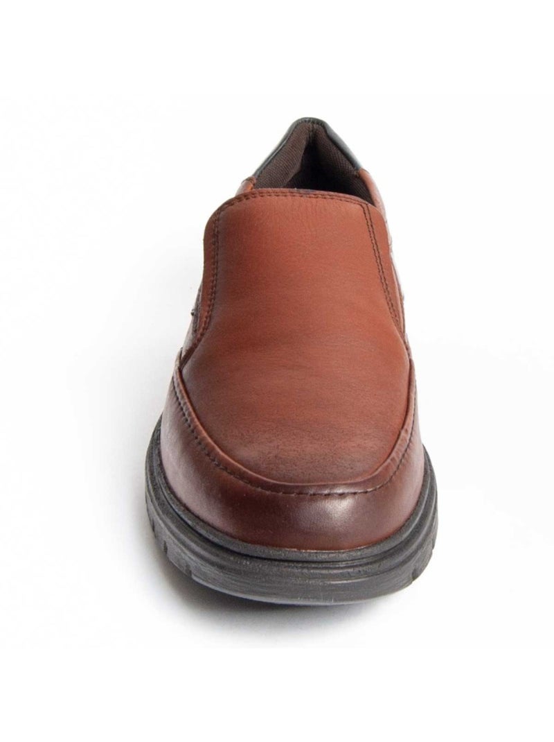 Mocasines Casual Cuero Purapiel Negro - Kiabi