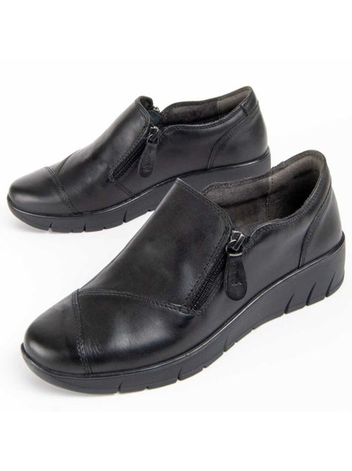 Mocasines Casual Cuero Purapiel - Kiabi
