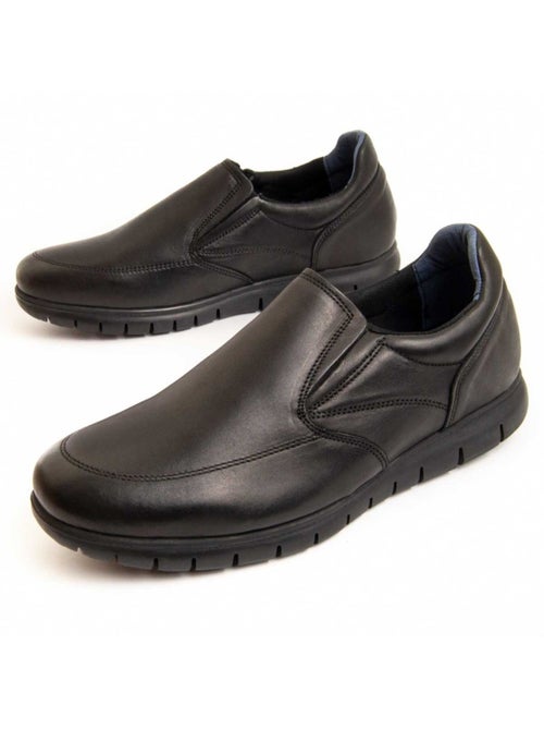 Mocasines Casual Cuero Purapiel - Kiabi