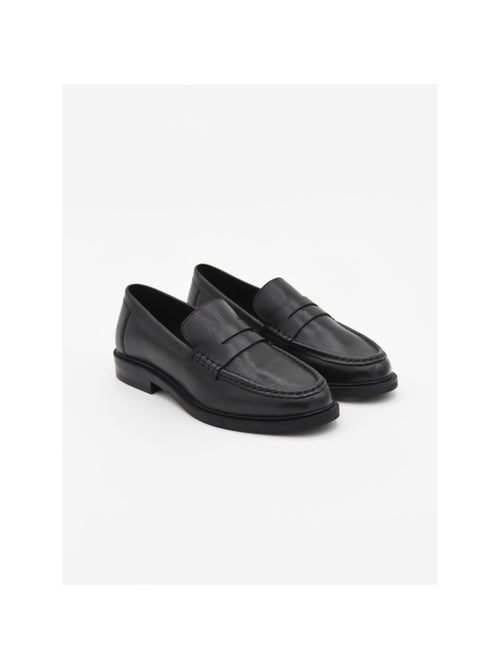 Mocasines Casual Cuero Purapiel - Kiabi