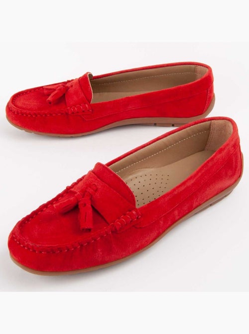 Mocasines Casual Cuero Purapiel - Kiabi
