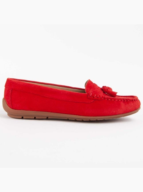 Mocasines Casual Cuero Purapiel - Kiabi