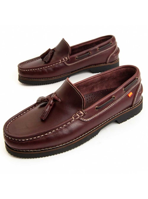 Mocasines Casual Cuero Purapiel - Kiabi