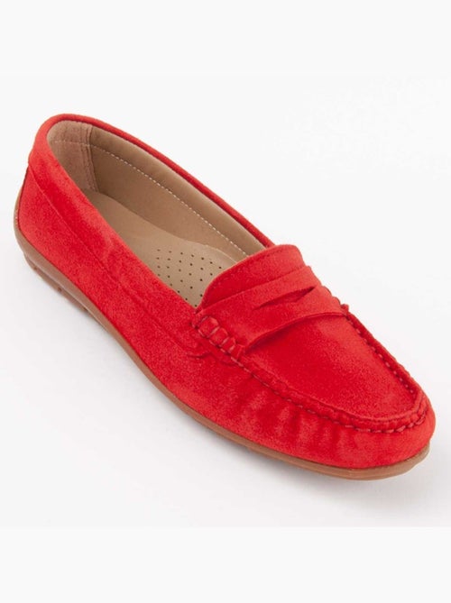 Mocasines Casual Cuero Purapiel - Kiabi