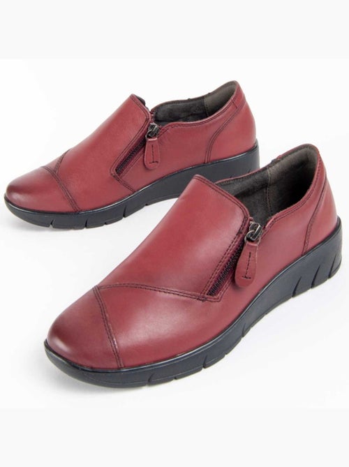 Mocasines Casual Cuero Purapiel - Kiabi