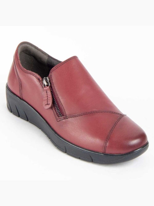 Mocasines Casual Cuero Purapiel - Kiabi