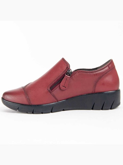 Mocasines Casual Cuero Purapiel - Kiabi