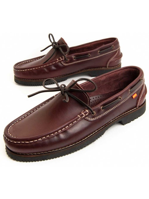 Mocasines Casual Cuero Purapiel - Kiabi