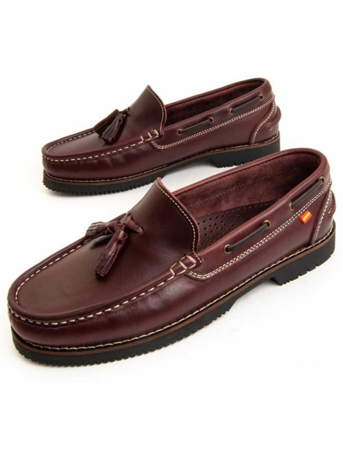 Mocasines Casual Cuero Purapiel - Kiabi