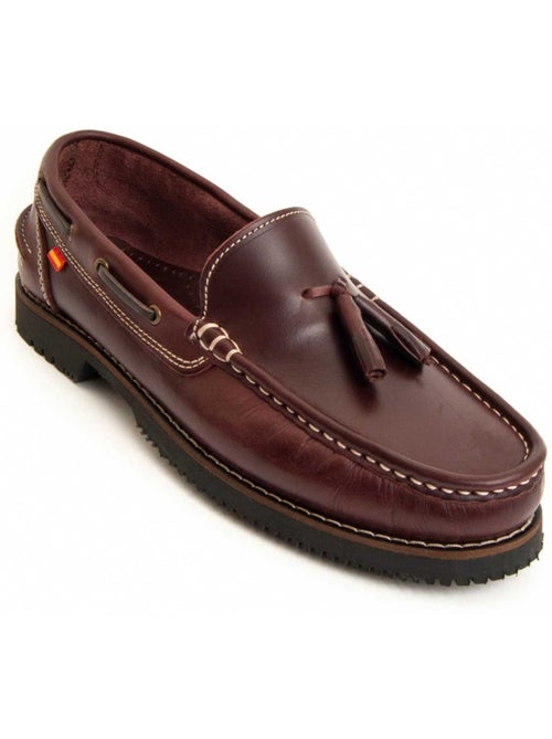 Mocasines Casual Cuero Purapiel - Kiabi