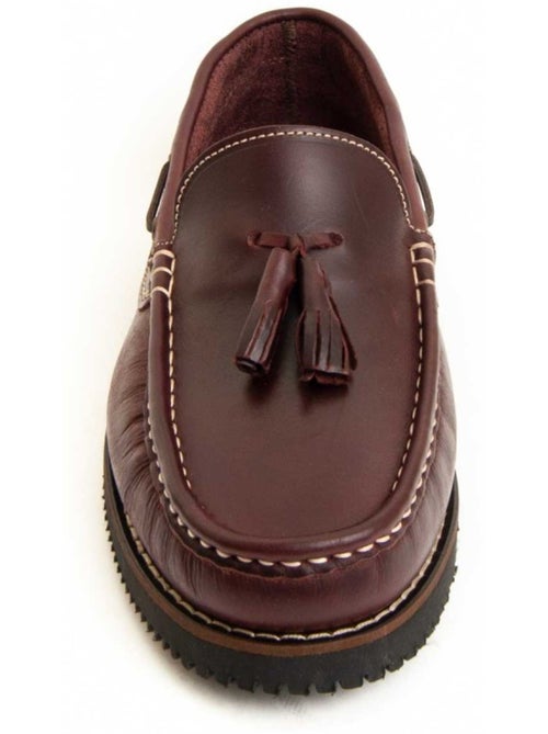 Mocasines Casual Cuero Purapiel - Kiabi